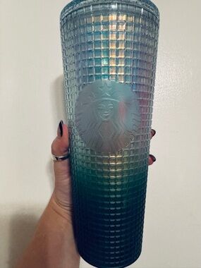 Starbucks Iridescent Ombre Tumbler - Teal & Aqua